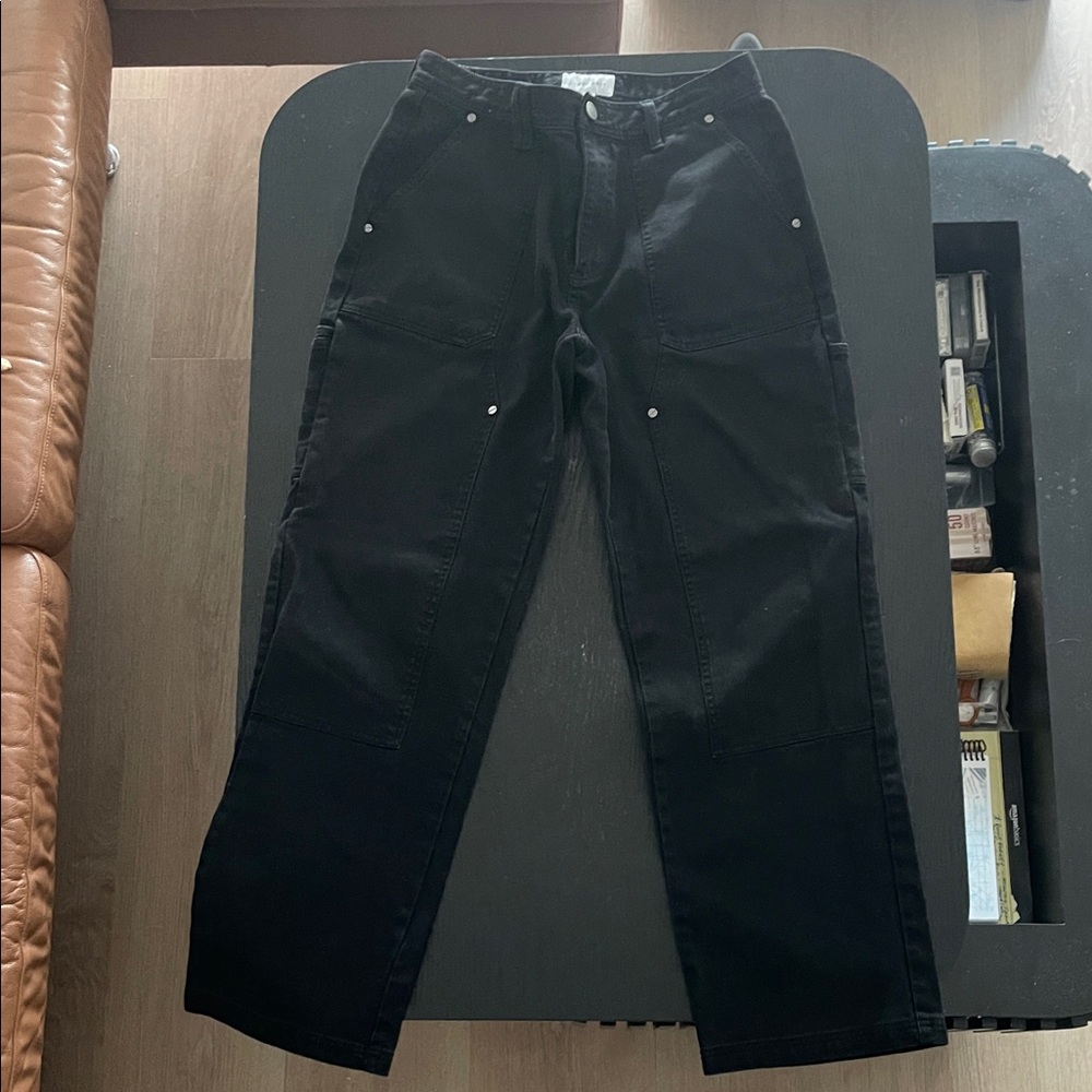Black Cargo Pants